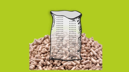 Polyethylenbeutel für Pellets 15 kg /RE-LDPE/